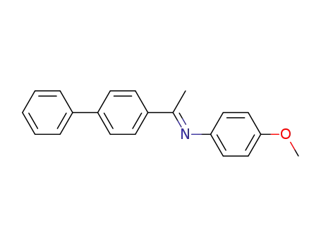 (E)-1-([1,1'-biphenyl]-4-yl)-N-(4-methoxyphenyl)ethan-1-imine