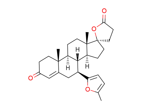17β-hydroxy-7β-(5'-methyl-2'-furyl)-3-oxo-pregn-4-ene-21-carboxylic acid γ-lactone