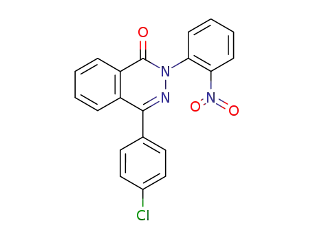 2-(2-nitrophenyl)-4-(4-chlorophenyl)-1,2-dihydrophthalazin-1(2H)-one