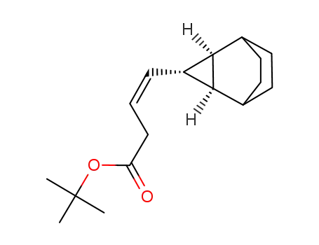 (Z)-(2S,3R,4R)-4-Tricyclo[3.2.2.02,4]non-3-yl-but-3-enoic acid tert-butyl ester