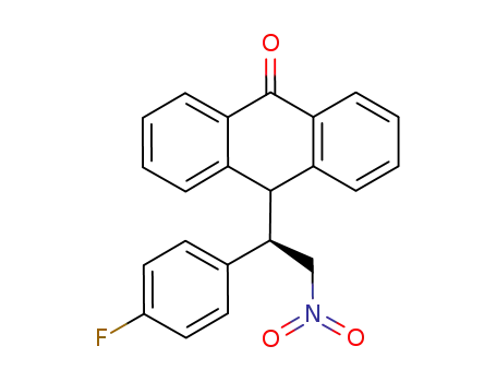 (R)‐10‐(1‐(4‐fluorophenyl)‐2‐nitroethyl)anthracen‐9(10H)‐one