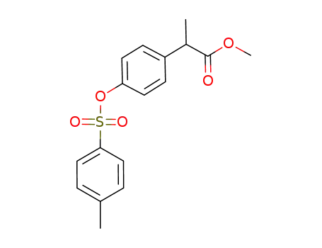 methyl 2-(4-(tosyloxy)phenyl)propanoate
