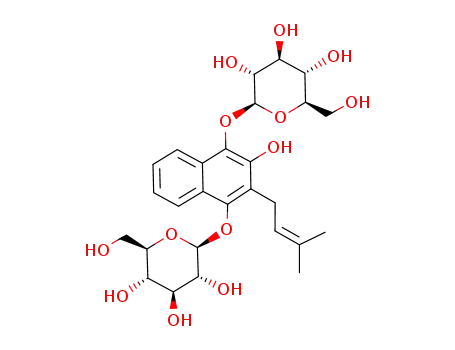 lapachol-1,4-di-O-β-D-glucopyranoside
