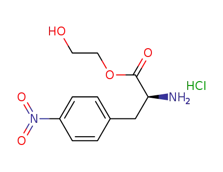 4-nitro-(S)-phenylalanine hydroxyethyl ester hydrochloride