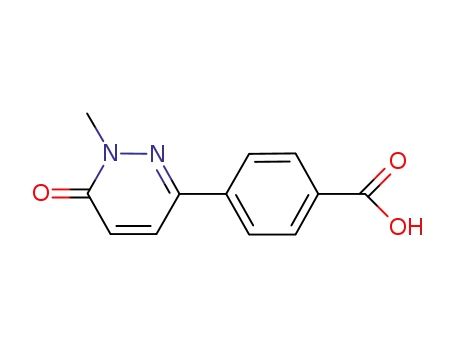 4-(1-methyl-6-oxo-1,6-dihydro-pyridazin-3-yl)-benzoic acid