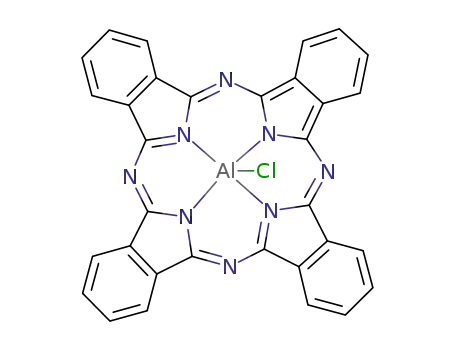 Molecular Structure of 14154-42-8 (Aluminum phthalocyanine chloride)