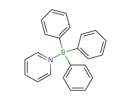 Molecular Structure of 971-66-4 (Pyridine-triphenylborane)