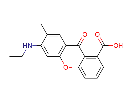 2-(4-(ethylamino)-2-hydroxy-5-methylbenzoyl)benzoic acid