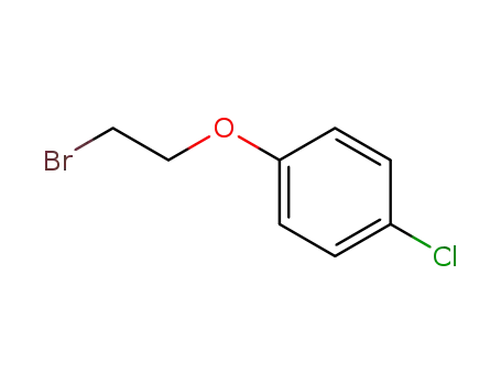 Molecular Structure of 2033-76-3 (1-(2-BROMOETHOXY)-4-CHLOROBENZENE)