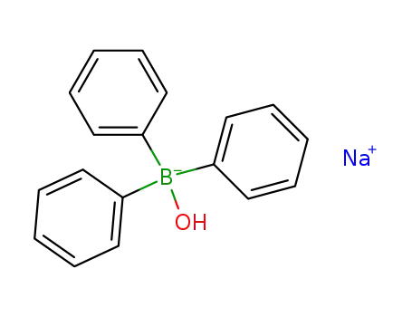 sodium hydroxide adduct of triphenylboron