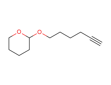 Molecular Structure of 1720-37-2 (2-(hex-5-yn-1-yloxy)tetrahydro-2H-pyran)