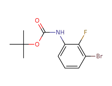 (3-bromo-2-fluorophenyl)carbamic acid tert-butyl ester