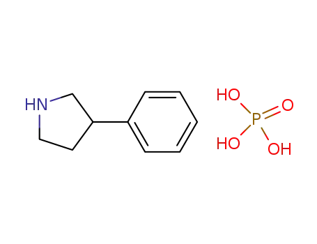 3-phenyl-pyrrolidine phosphoric acid salt