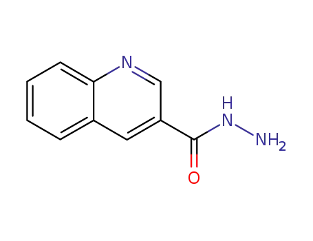 Molecular Structure of 59282-61-0 (3-Quinolinecarboxylic acid, hydrazide)