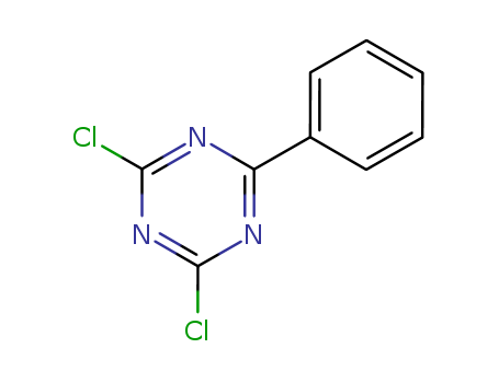 1700-02-3,2,4-Dichloro-6-phenyl-1,3,5-triazine,s-Triazine,2,4-dichloro-6-phenyl- (6CI,7CI,8CI);2,4-Dichloro-6-phenyl-1,3,5-s-triazine;2,4-Dichloro-6-phenyl-1,3,5-triazine;2,4-Dichloro-6-phenyl-s-triazine;2-Phenyl-4,6-dichlorotriazine;6-Phenyl-2,4-dichloro-s-triazine;NSC 51871;