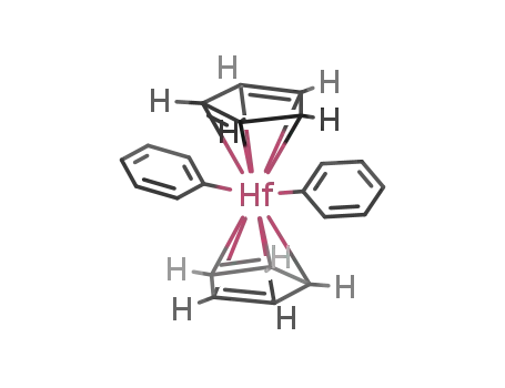 diphenylbis(η-cyclopentadienyl)zhafnium(IV)