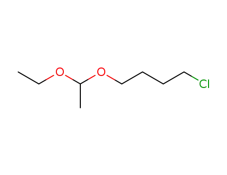 Molecular Structure of 52500-29-5 (Butane, 1-chloro-4-(1-ethoxyethoxy)-)