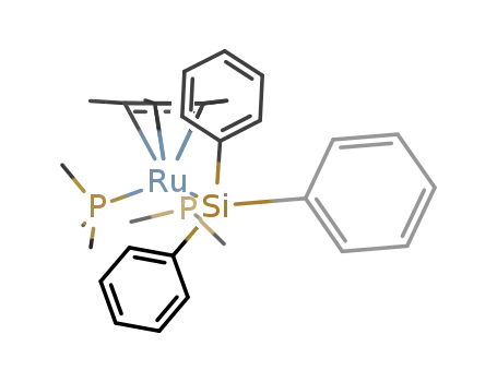(η5-C5Me5)(PMe3)2ruthenium(Si(phenyl)3)