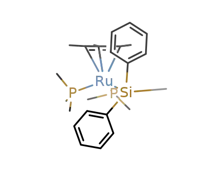(η5-C5Me5)(PMe3)2ruthenium(Si(phenyl)2Me)