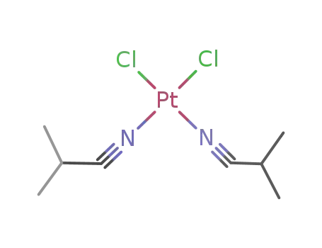 cis-bis(isobutyronitrile)dichloroplatinum(II)