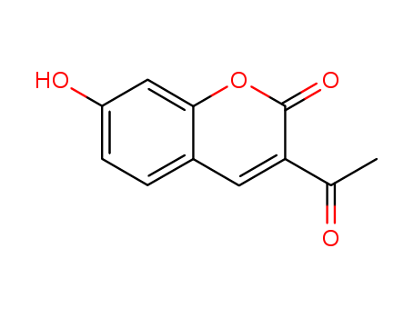 2H-1-Benzopyran-2-one,3-acetyl-7-hydroxy-(10441-27-7)