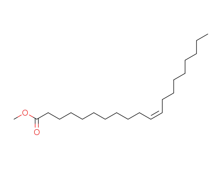 Molecular Structure of 2390-09-2 (CIS-11-EICOSENOIC ACID METHYL ESTER)
