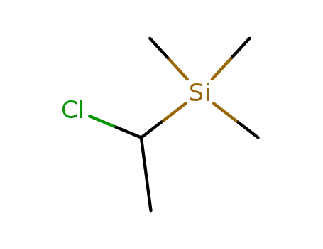 Molecular Structure of 7787-87-3 (1-CHLOROETHYLTRIMETHYLSILANE)