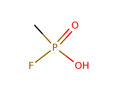 Molecular Structure of 1511-67-7 (methylphosphonfluoridate)