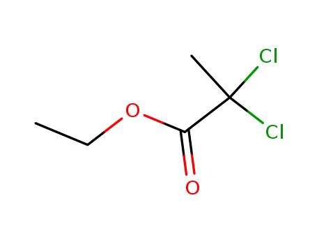 Molecular Structure of 17640-03-8 (ethyl 2,2-dichloropropanoate)