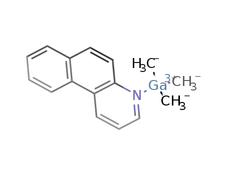 trimethyl(5,6-benzoquinoline) gallium(III)