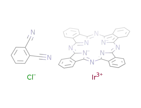 chloro(phthalodinitile)phthalocyaninato(2-)iridate(III)