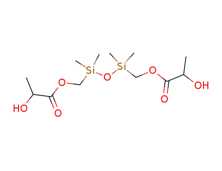 1,3-bis-lactoyloxymethyl-1,1,3,3-tetramethyl-disiloxane