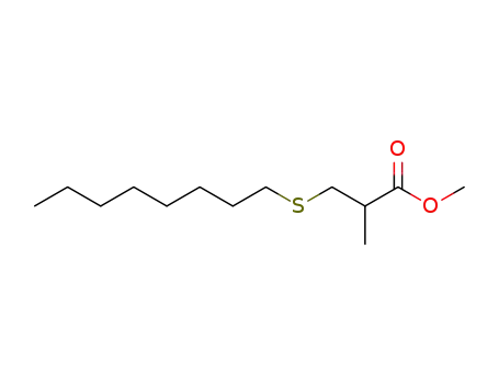 2-Methyl-3-octylsulfanyl-propionic acid methyl ester