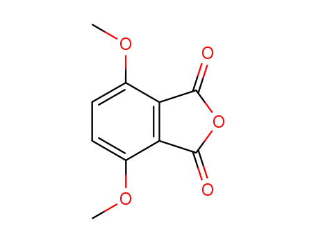 Molecular Structure of 14597-12-7 (3,6-Dimethoxyphthalic anhydride)