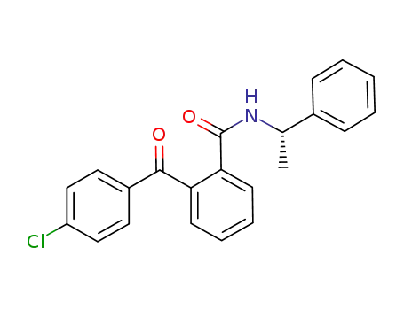 (S)-2-(4'-chlorobenzoyl)-N-(α-phenylethyl)benzamide