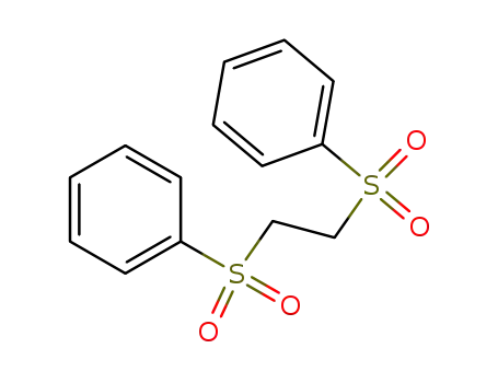 Molecular Structure of 599-94-0 (1,2-BIS(PHENYLSULFONYL)ETHANE)