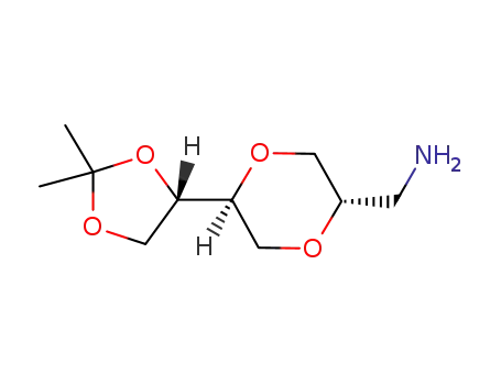 (2S,5S)-2-[(4S)-2,2-dimethyl-1,3-dioxolan-4-yl]-5-aminomethyl-1,4-dioxane
