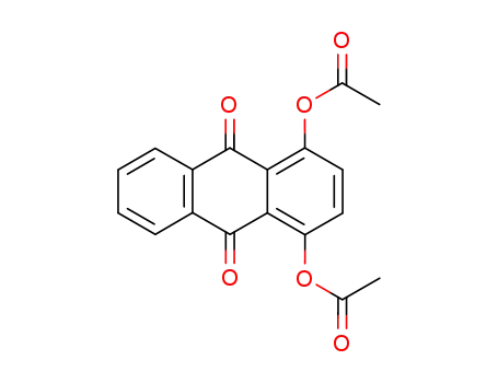 Molecular Structure of 2289-36-3 (1,4-Diacetoxy-9,10-anthraquinone)