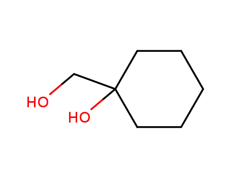 Molecular Structure of 15753-47-6 (1-(hydroxymethyl)cyclohexanol)