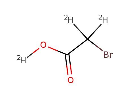 Molecular Structure of 14341-48-1 (BROMOACETIC ACID-D3)