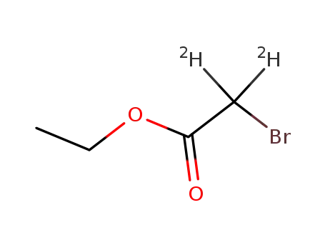 Molecular Structure of 14341-47-0 (ETHYL BROMOACETATE-2,2-D2)