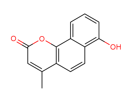 2H-Naphtho[1,2-b]pyran-2-one, 7-hydroxy-4-methyl- cas  21353-16-2