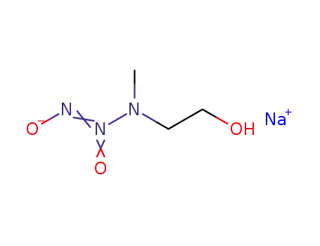1-hydroxy-[3-(2-hydroxyethyl)-3-methyl]-1-triazene 2-oxide sodium salt