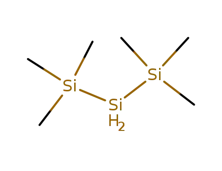 Molecular Structure of 5089-32-7 (Trisilane, 1,1,1,3,3,3-hexamethyl-)