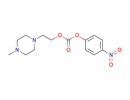 2-(4-methylpiperazin-1-yl)ethyl 4-nitrophenyl carbonate