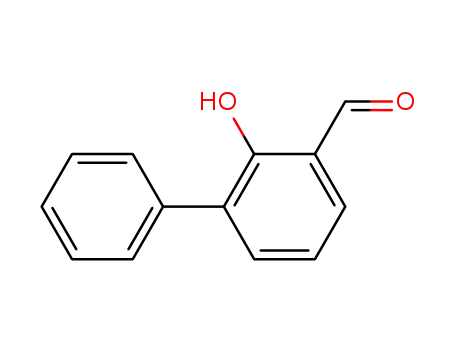 Molecular Structure of 14562-10-8 (2-Hydroxy-[1,1'-biphenyl]-3-carbaldehyde)