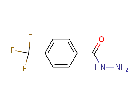 Molecular Structure of 339-59-3 (4-(TRIFLUOROMETHYL)BENZHYDRAZIDE)