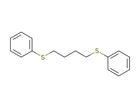 Molecular Structure of 5330-89-2 (4-phenylsulfanylbutylsulfanylbenzene)