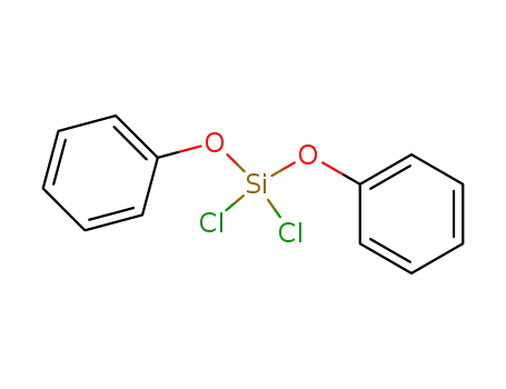 Molecular Structure of 3410-97-7 (Silane,dichlorodiphenoxy- )