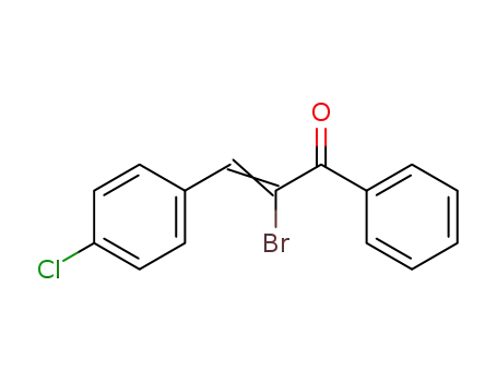 2-bromo-3-(4-chlorophenyl)-1-phenylprop-2-en-1-one